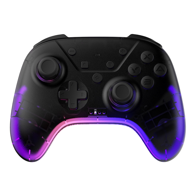 Гейм контролер с Bluetooth, Type-C, сензор за движение и вибрация, съвместим със Switch/PC/iOS/Android