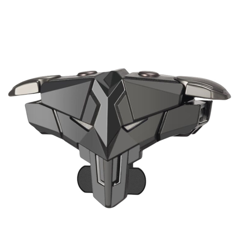 Безжичен мобилен геймпад за стрелкови игри, ABS+сплав конструкция, с вибрационна обратна връзка, универсален за Android и iPhone, модел Z4