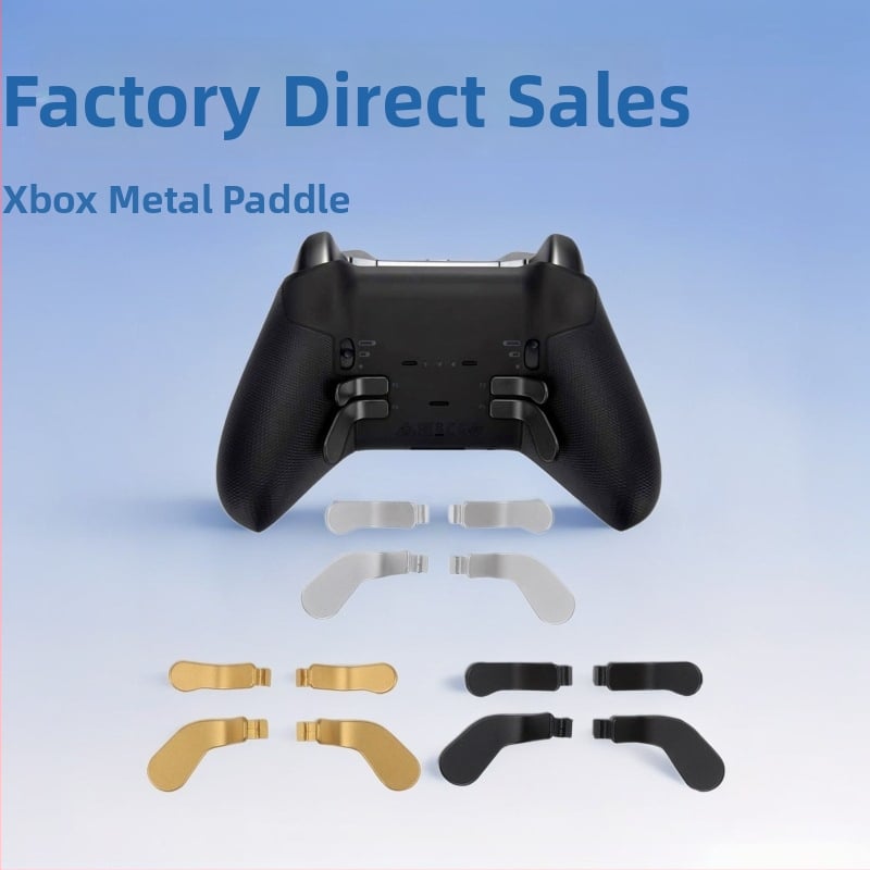 Xbox One Elite Series 2 zadná paleta tlačidiel – hliník, kompatibilný s Elite 2 ovládačom