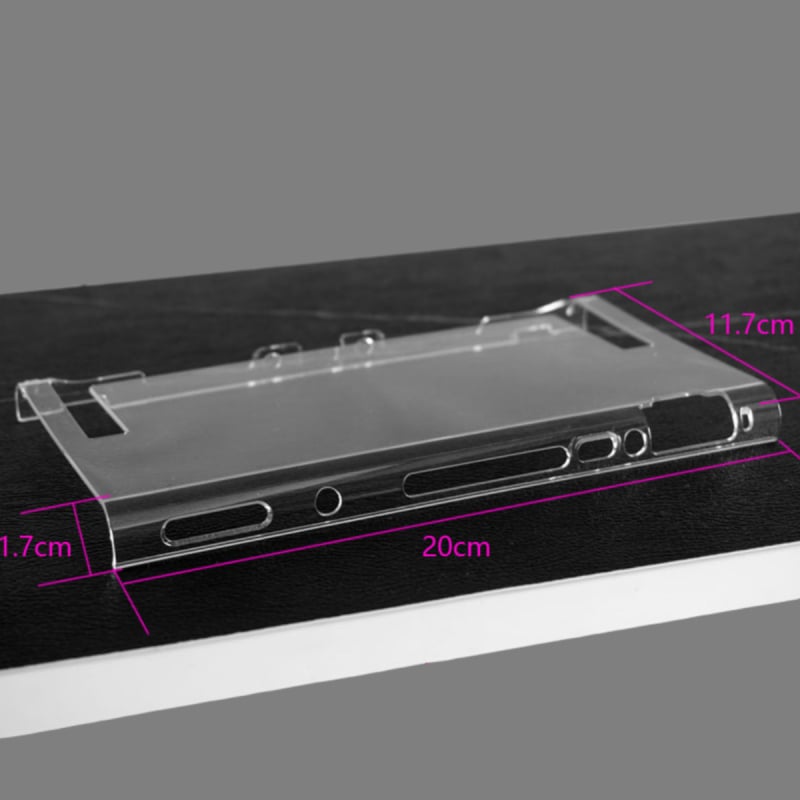 Husă de protecție pentru Nintendo Switch 2, PC+TPU, transparentă, 35 g, originea Shenzhen, ambalaj: cutie colorată