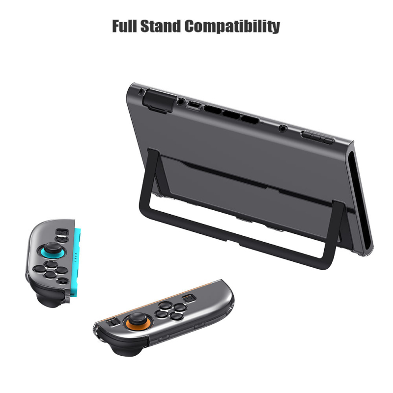 Husă de protecție pentru Nintendo Switch 2, PC+TPU, transparentă, 35 g, originea Shenzhen, ambalaj: cutie colorată