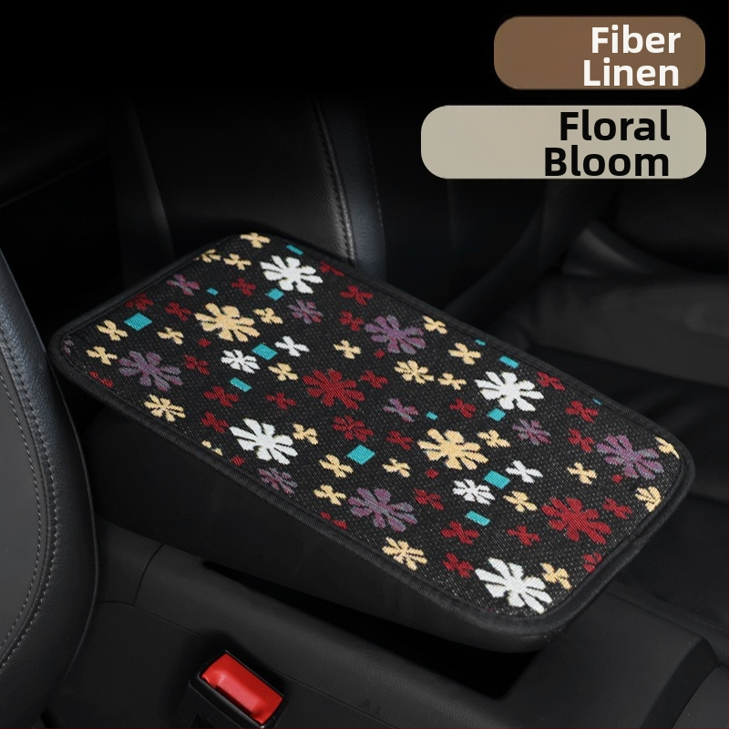 Μαξιλαράκι υποβραχιόνιου αυτοκινήτου από ίνες κάνναβης, φιλικό προς το δέρμα, διαπνέον, αντιολισθητικό, καθολικό κεντρικό μαξιλαράκι, με δυνατότητα προσαρμογής