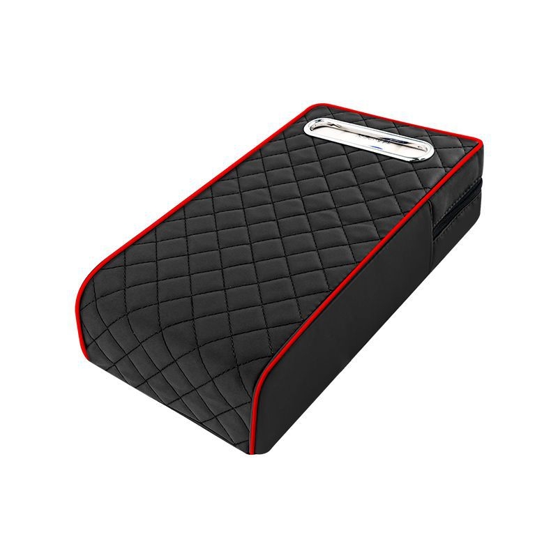 Automašīnas rokasbalsta pagarinājums ar atmiņas putām — universāls centrālais rokasbalsta segums un salvetēm kārbas vāciņš