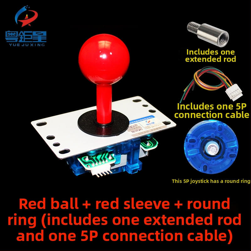 Arcade bojový joystick JX-009; kovová konštrukcia; 1 hráč; pre arkádové stroje; OEM prispôsobenie k dispozícii.