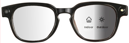 AI Ochelari cu Cameră - ramă semi-ușoară TR90 (cameră 5 MP, 16GB memorie, baterie 220mAh, greutate 37g)