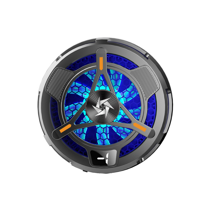 Таблетен охладител-стойка с TYPE-C интерфейс, полупроводников охлаждащ материал, ABS корпус, проводна връзка; съвместим с таблети/iPad.