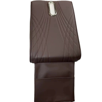 Autókarfás szervező – bőr, 4 az 1-ben, zsebkendő- és pohártartóval, univerzális illeszkedés