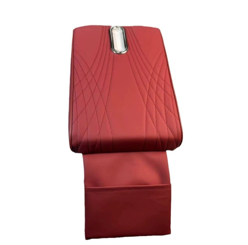 Autókarfás szervező – bőr, 4 az 1-ben, zsebkendő- és pohártartóval, univerzális illeszkedés