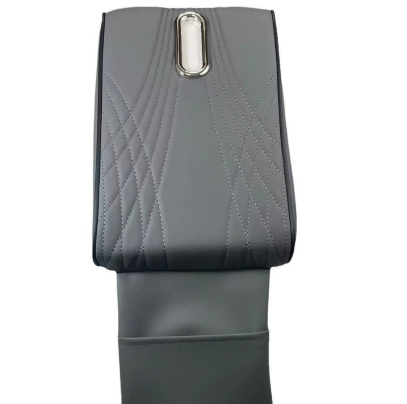 Autókarfás szervező – bőr, 4 az 1-ben, zsebkendő- és pohártartóval, univerzális illeszkedés