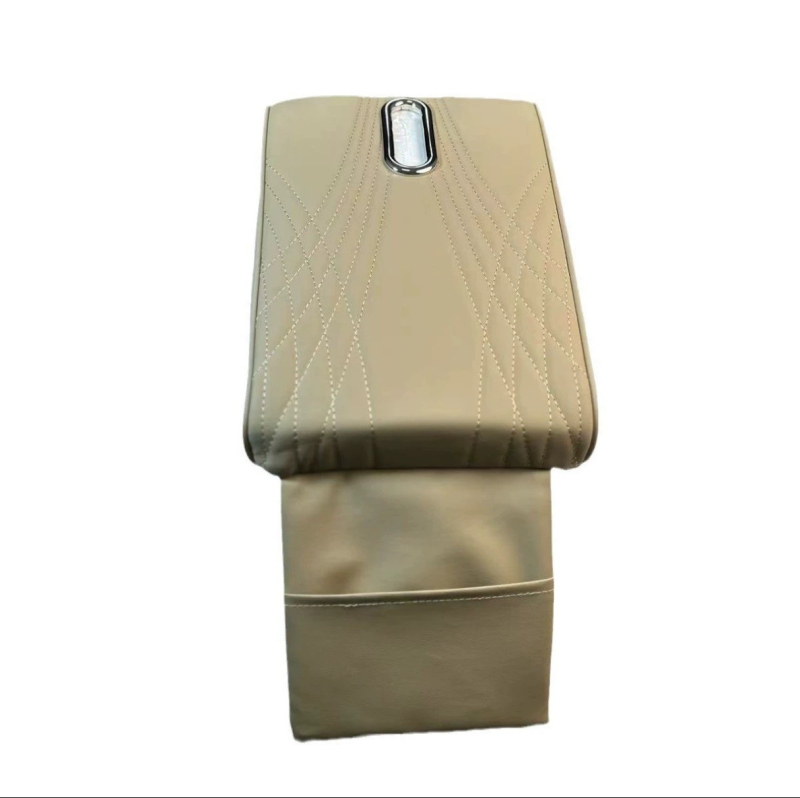 Autókarfás szervező – bőr, 4 az 1-ben, zsebkendő- és pohártartóval, univerzális illeszkedés