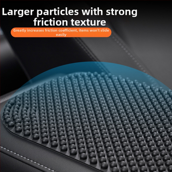 Centra konsoles roktura spilventiņš, karikatūras stila, masāža ar lieliem graudiem, pretslīdējošs mats automa tabulā, Bevis PVC, logotipa drukāšana, pielāgošana