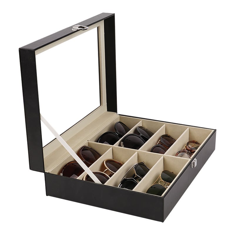 Кутия за часовници със шевна изработка и дъска с плътност, вътрешна кутия, пяна и сушилник, произход Zhejiang Jinhua