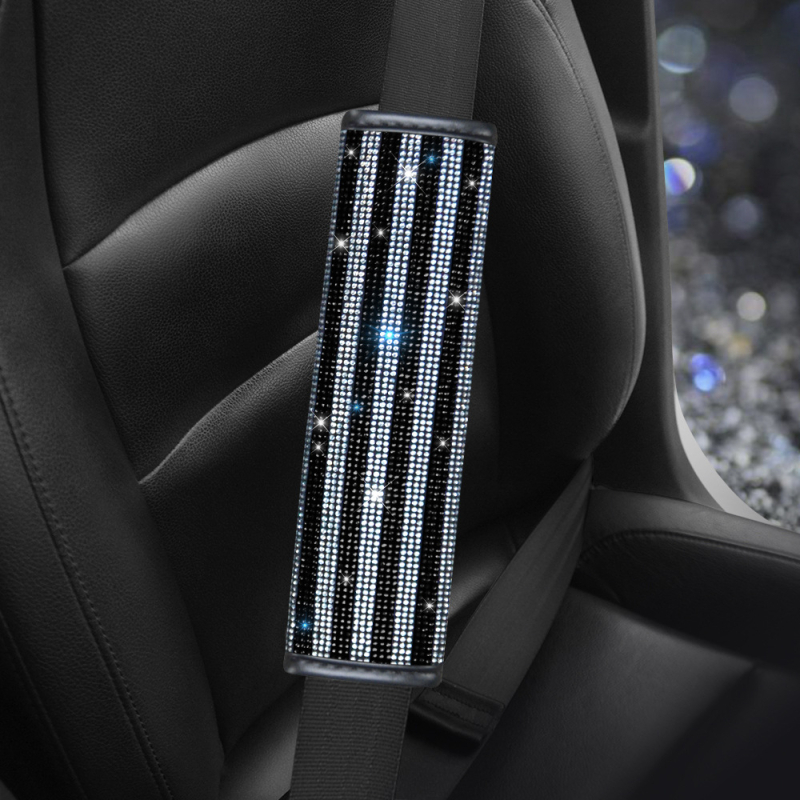 Automašīnas stūres pārsegs ar dimanta rakstu, poliesteris, universāla saskaņošana, praktisks