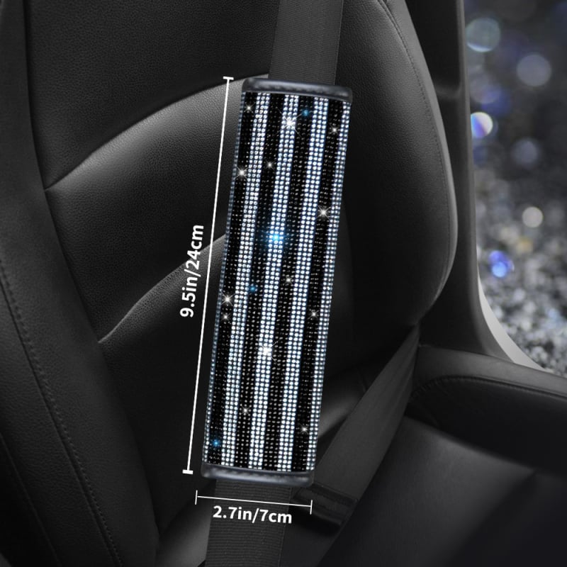 Automašīnas stūres pārsegs ar dimanta rakstu, poliesteris, universāla saskaņošana, praktisks