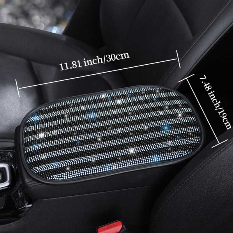 Automašīnas stūres pārsegs ar dimanta rakstu, poliesteris, universāla saskaņošana, praktisks