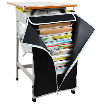 Veľká kapsa pre stôl – Veľká kapacita, Oxford látka, skladovacia funkcia, štýl študentského kampusu, vhodné pre strednú školu a vyššie