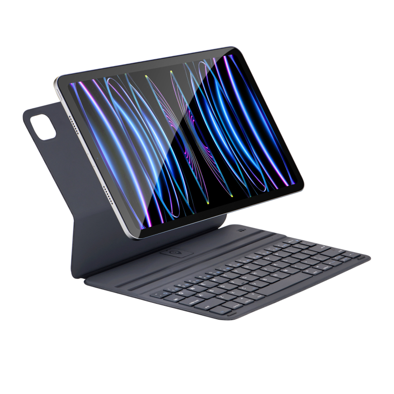 Tastatură fără fir Bluetooth pentru iPad Pro 11 cu atașare magnetică, ergonomic, compatibilă cu iPad 10.2/10.5 și tablete de 10.9 inch