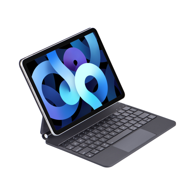 Tastatură fără fir Bluetooth pentru iPad Pro 11 cu atașare magnetică, ergonomic, compatibilă cu iPad 10.2/10.5 și tablete de 10.9 inch