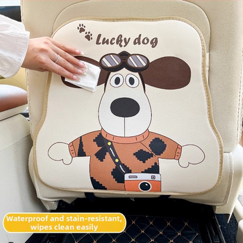 Кожена защитна подложка за задната облегалка на автомобил, мультяшен дизайн за деца, Yadingni, код C040178
