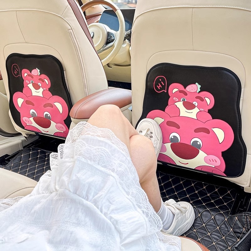 Кожена защитна подложка за задната облегалка на автомобил, мультяшен дизайн за деца, Yadingni, код C040178