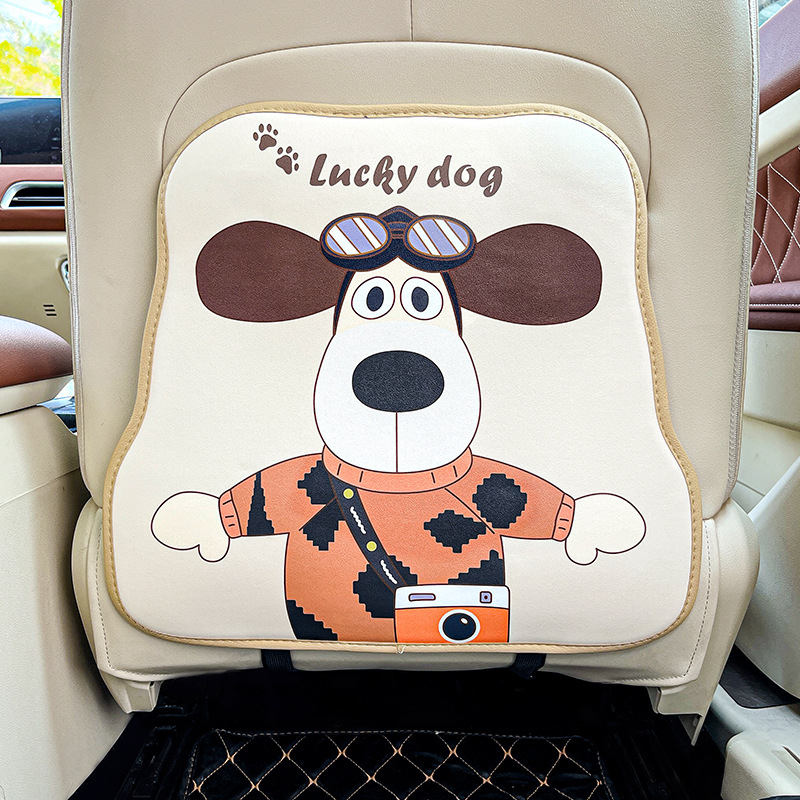 Кожена защитна подложка за задната облегалка на автомобил, мультяшен дизайн за деца, Yadingni, код C040178