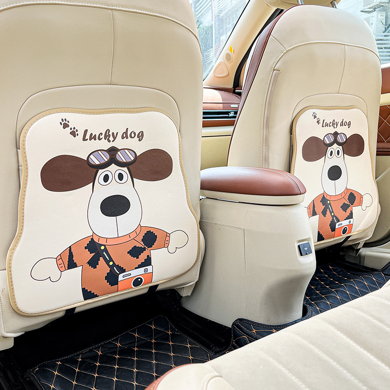 Кожена защитна подложка за задната облегалка на автомобил, мультяшен дизайн за деца, Yadingni, код C040178