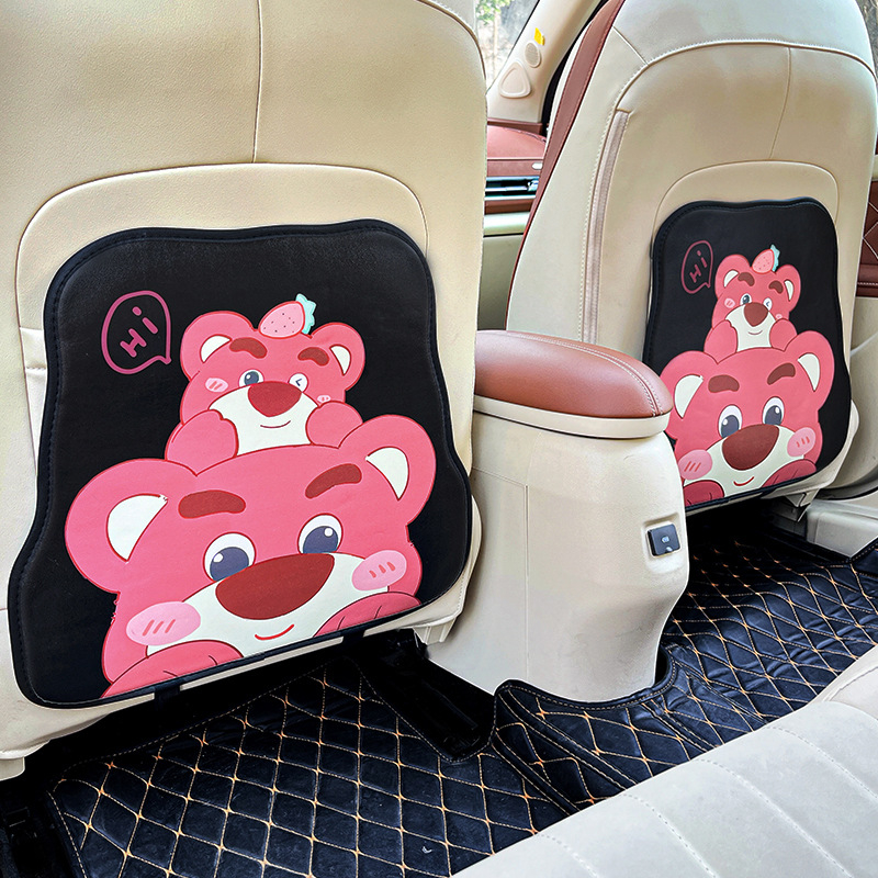 Кожена защитна подложка за задната облегалка на автомобил, мультяшен дизайн за деца, Yadingni, код C040178