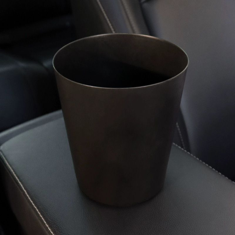 Δερμάτινο κρεμάστό κουτί χαρτοπετσετών αυτοκινήτου για την πλάτη του καθίσματος, αδιάβροχο θήκη αποθήκευσης με λαβή, παγκόσμια συμβατότητα