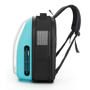 Űr kapszula alakú macska táska, lélegző, hordozható és összecsukható, nagy kapacitású (Poliészter; kemény hordozó; Állat táska)