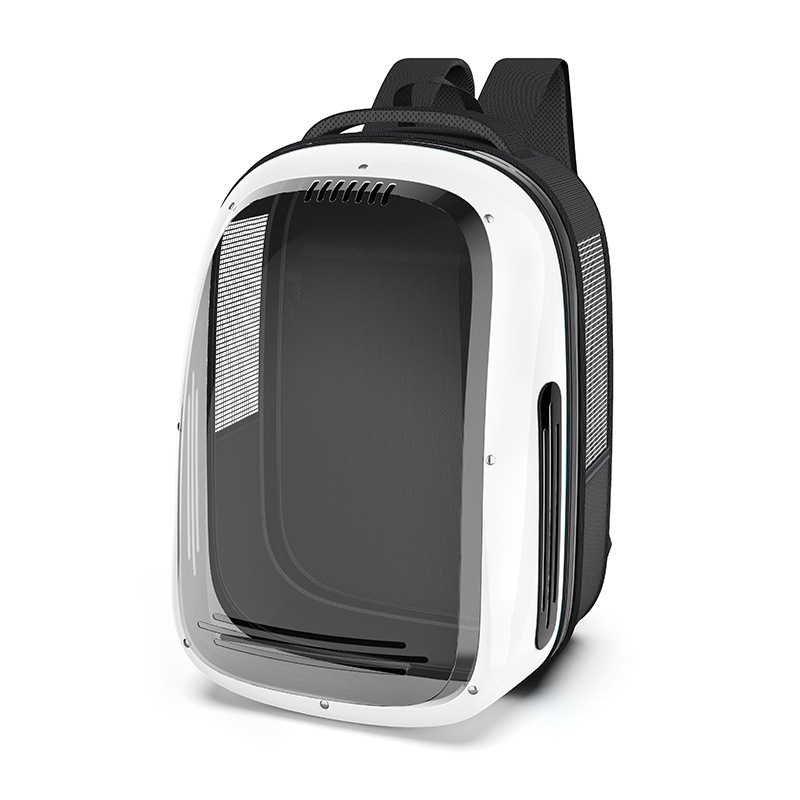 Űr kapszula alakú macska táska, lélegző, hordozható és összecsukható, nagy kapacitású (Poliészter; kemény hordozó; Állat táska)