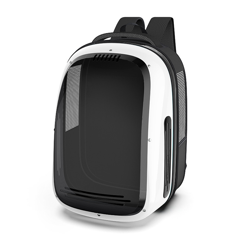 Űr kapszula alakú macska táska, lélegző, hordozható és összecsukható, nagy kapacitású (Poliészter; kemény hordozó; Állat táska)