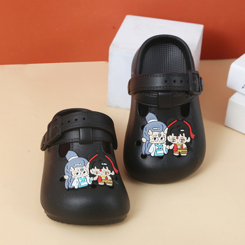 Sandale pentru copii din EVA, design cartoon, unisex, vară 2025, material EVA, talpă antiderapant