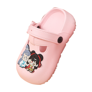 Sandale pentru copii din EVA, design cartoon, unisex, vară 2025, material EVA, talpă antiderapant