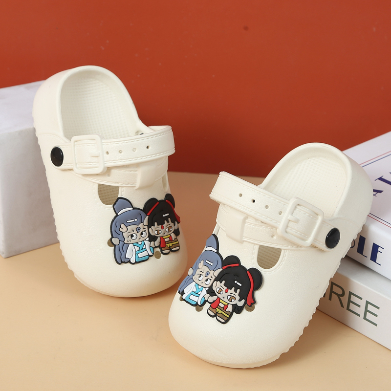 Sandale pentru copii din EVA, design cartoon, unisex, vară 2025, material EVA, talpă antiderapant