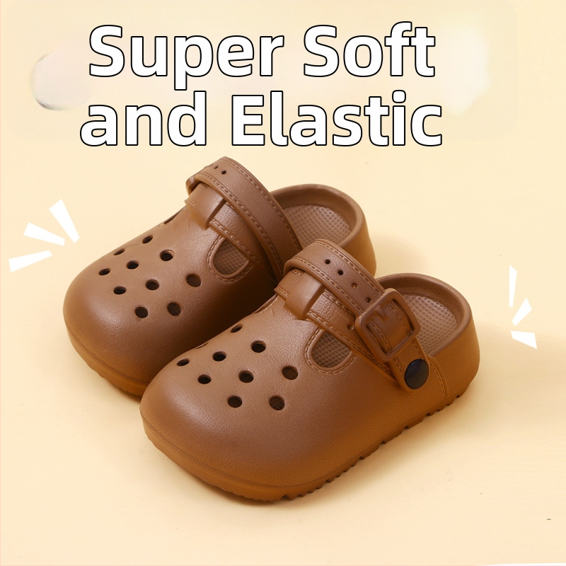 Sandale pentru copii din EVA, design cartoon, unisex, vară 2025, material EVA, talpă antiderapant