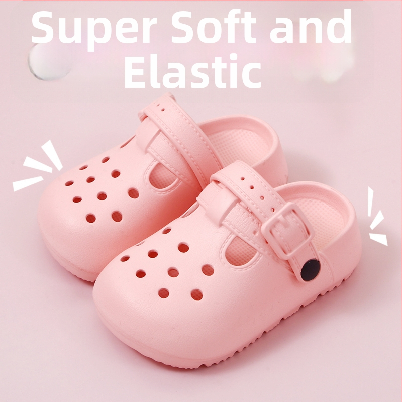 Sandale pentru copii din EVA, design cartoon, unisex, vară 2025, material EVA, talpă antiderapant