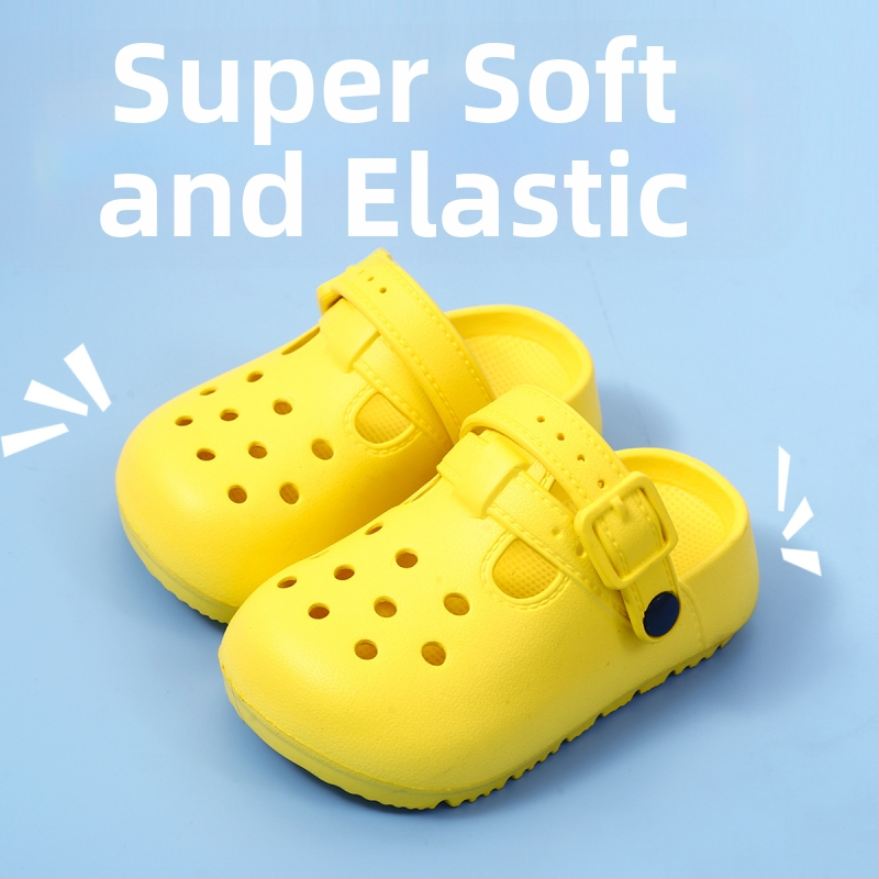 Sandale pentru copii din EVA, design cartoon, unisex, vară 2025, material EVA, talpă antiderapant