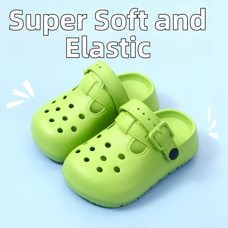 Sandale pentru copii din EVA, design cartoon, unisex, vară 2025, material EVA, talpă antiderapant