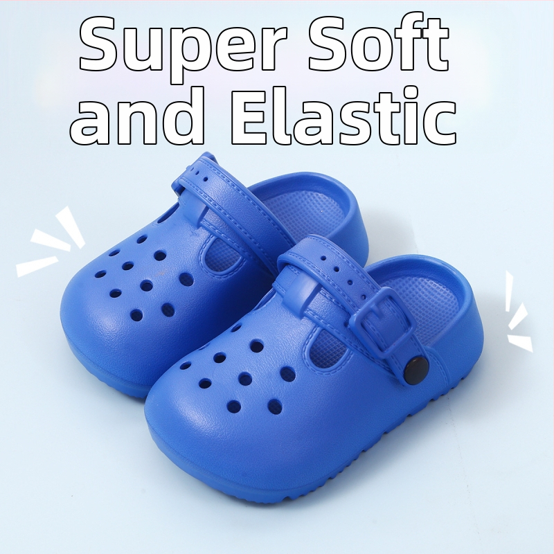 Sandale pentru copii din EVA, design cartoon, unisex, vară 2025, material EVA, talpă antiderapant