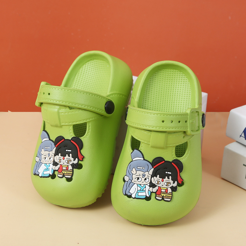 Sandale pentru copii din EVA, design cartoon, unisex, vară 2025, material EVA, talpă antiderapant