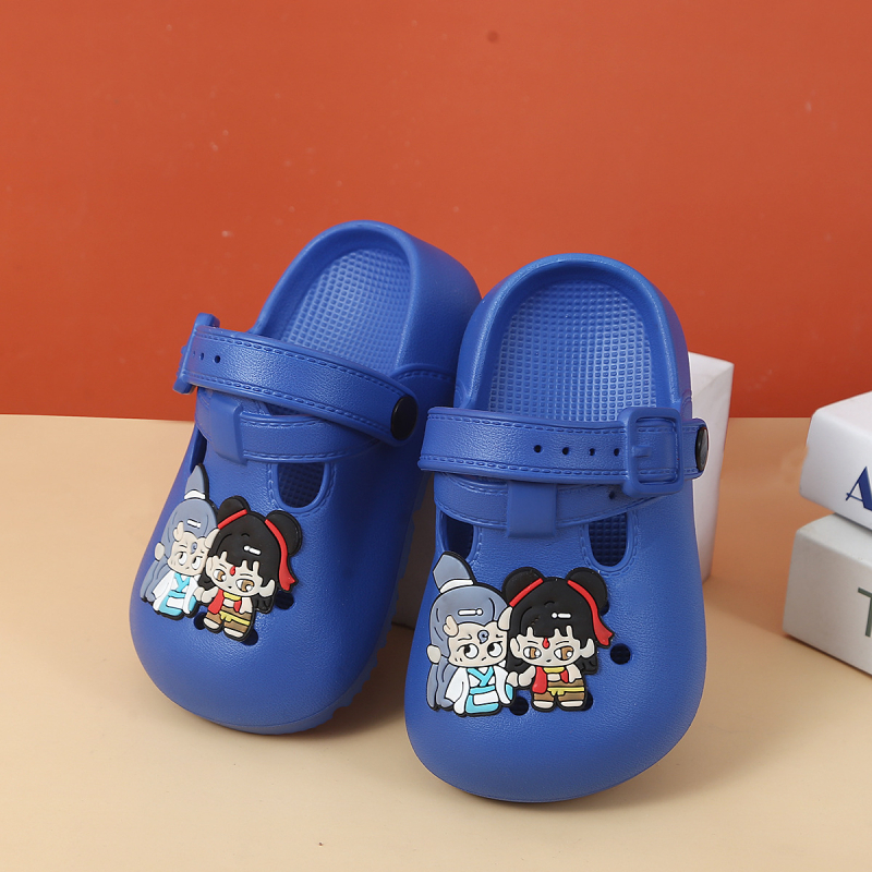 Sandale pentru copii din EVA, design cartoon, unisex, vară 2025, material EVA, talpă antiderapant