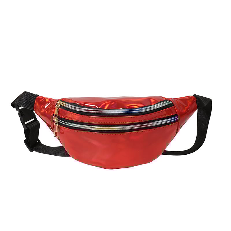Vyrų juosmens krepšys, gatvės stiliaus, PU oda, atspari vandeniui, poliesterio pamušalas, per petį