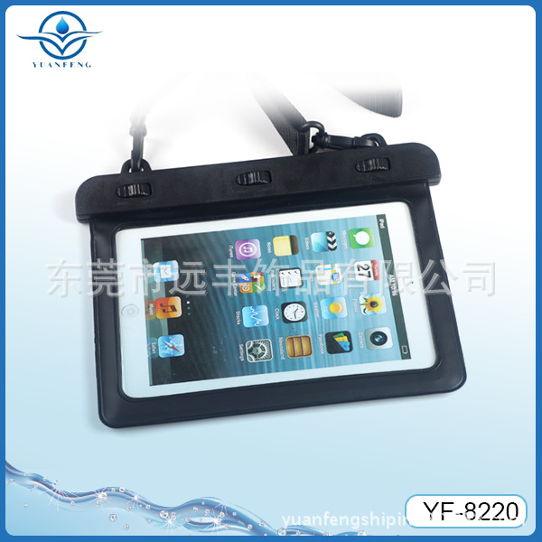 Vanjska vodootporna torbica za tablet, PVC materijal, lagana, ispis logotipa, moguć prilagođavanje