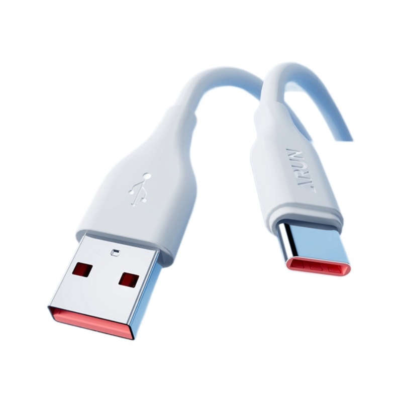 Silikonski kabel za brzo punjenje s Lightning i Type-C, automatsko isključivanje, izlaz 60–66W, FCP protokol, materijal TPE