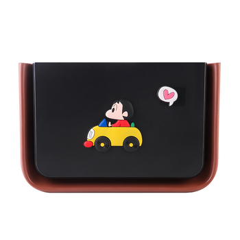 Κάδος απορριμμάτων αυτοκινήτου, κρεμαστός στην πλάτη του πίσω καθίσματος, PVC υλικό, προστασία από σκόνη, κατάλληλος για όλα τα αυτοκίνητα