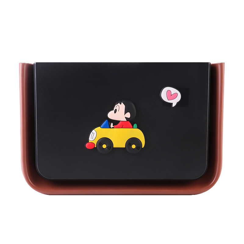 Κάδος απορριμμάτων αυτοκινήτου, κρεμαστός στην πλάτη του πίσω καθίσματος, PVC υλικό, προστασία από σκόνη, κατάλληλος για όλα τα αυτοκίνητα