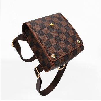 Кучешка гръдна презрамка с каишка и джоб за съхранение, малък раничен стил, Cortex материал, кутия 80 бр