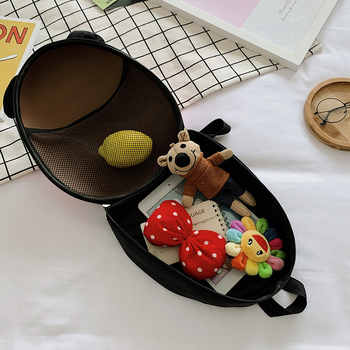 Детска раница за предучилищна възраст с животински принт, PVC, водоустойчива и износоустойчива, подплата от изкуствена кожа, извити презрамки