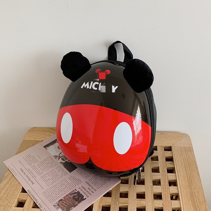 Детска раница за предучилищна възраст с животински принт, PVC, водоустойчива и износоустойчива, подплата от изкуствена кожа, извити презрамки