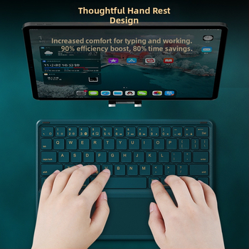 Bluetooth клавиатура с 64 клавиша, ABS корпус, безжично свързване, без подсветка